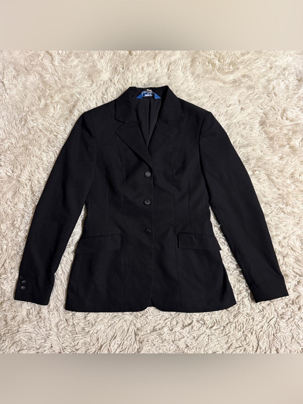 Women’s Size 4L Black RJ Classics Horseback Riding Show Coat. Good Condition.